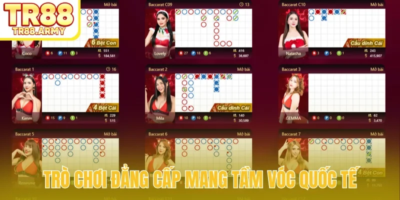 Trò chơi đẳng cấp mang tầm vóc quốc tế